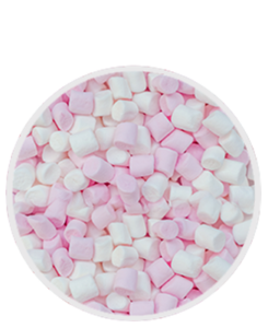 Simply Pink and White Marshmallows