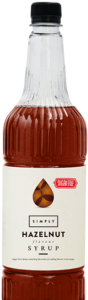 Simply Sugar Free Hazelnut Syrup 1l