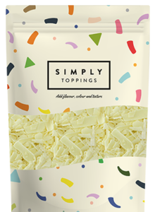 Simply White Chocolate Flakes