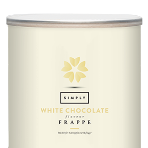 Simply white chocolate Frappe Powder 1.75kg tub
