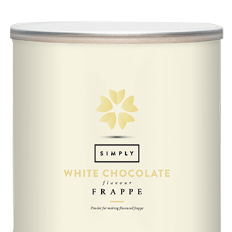Simply White Chocolate Frappe Powder