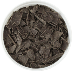 dark chocolate flakes - big