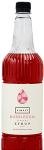 Simply Bubblegum Syrup 1L