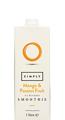 Simply Mango & Passion Fruit Smoothie