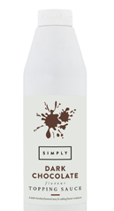 Simply Dark Chocolate Flavoured Topping Sauce
