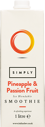 Simply Pineapple & Passion Fruit Smoothie