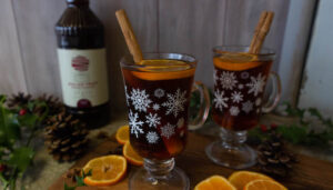Winter Warmer drink with Simply Mulled Fruits Syrup