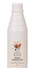 Simply Vegan Chocolate Flavoured Topping Sauce