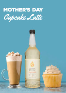 Mother's Day Cupcake Latte