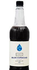 Simply Blue Curacao Syrup 1L