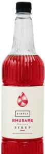 Simply Rhubarb Syrup 1L