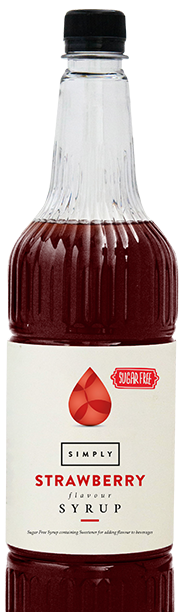 Simply Sugar Free Strawberry Syrup