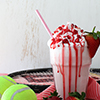 Strawberries and Cream Frappe