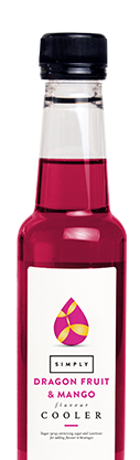Simply Dragon Fruit and Mango Cooler
