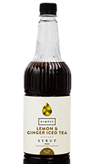 Simply Lemon and Ginger Iced Tea Syrup