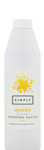 Simply Mango Topping Sauce, desserts, tropical, fresh, fruity, drizzle
