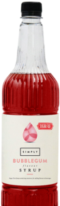 Simply Sugar Free Bubblegum Syrup 1L