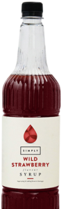 Simply Wild Strawberry Syrup 1L