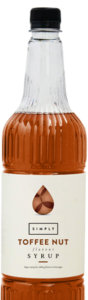 Simply Toffee Nut Syrup 1L