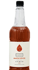 Simply Maple Spice Syrup 1L