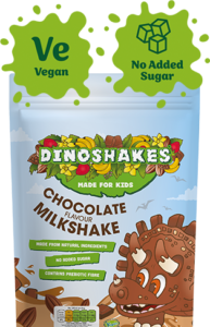 Dinoshakes Chocolate milkshake powder pouch 250g