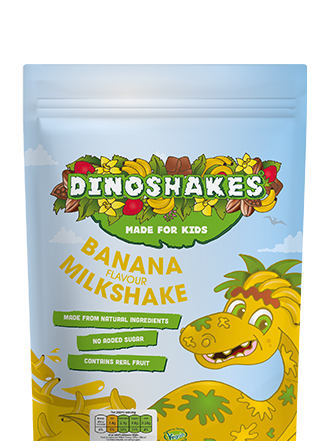 Dinoshakes Banana Milkshake Powder