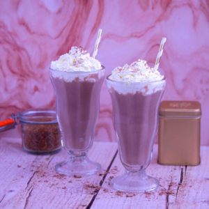 Simply chocolate milkshakes
