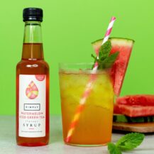 Watermelon Iced Green Tea