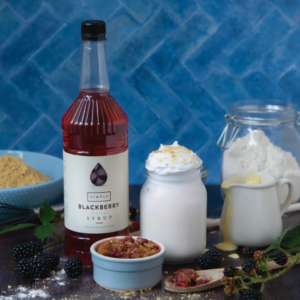 Blackberry Crumble Frappe