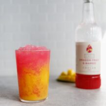 Dragon Fruit and Mango Crushed Cooler