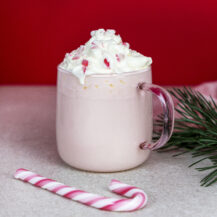 Candy Cane Hot Chocolate