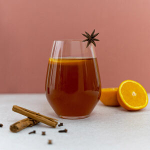 Mulled fruit winter warmer