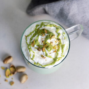 Pistachio White Hot Chocolate