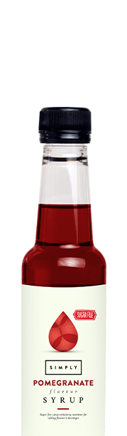 Simply Sugar Free Pomegranate Syrup