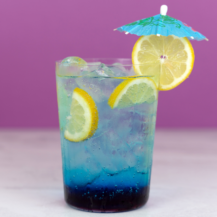 Blue Lagoon Mocktail