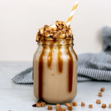 Simply Caramel Frappe recipe