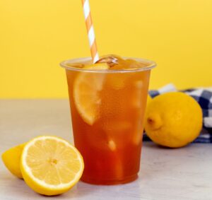 Passion fruit & lemon iced tea