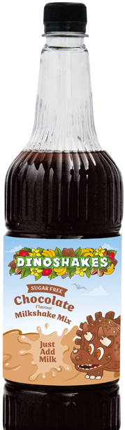 Dinoshakes Sugar Free Chocolate Milkshake Mix