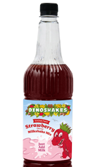 Dinoshakes Sugar Free Strawberry Milkshake Mix