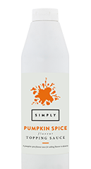 Simply Pumpkin Spice Topping Sauce