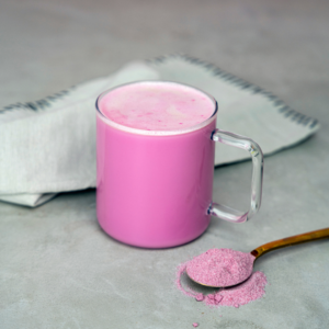 Pink Hot Chocolate Drink