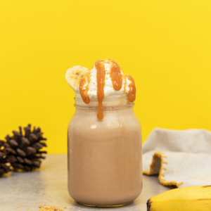 Banoffee Pie Frappe Styled Photo