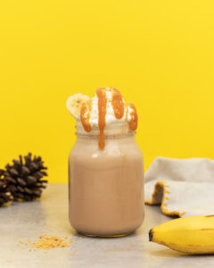 Banoffee Pie Frappe Styled Photo