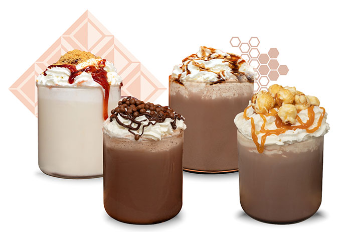 Winter Hot Chocolate Recipe Website Banner