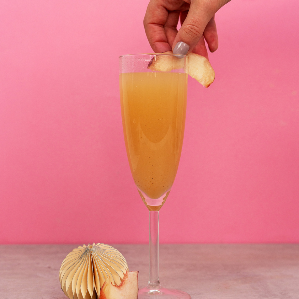 Peach Bellini Recipe IBC Simply