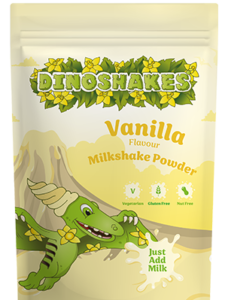 Vanilla Milkshake Dinoshakes