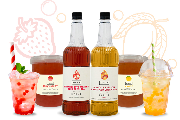 New Green Iced Teas and Popping Boba Range