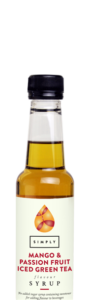 Mango and Passion Fruit Iced Green Tea Syrup 250ml