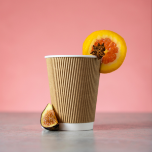 Blood Orange and Fig takeaway winter warmer