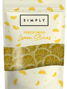Freeze Dried Lemon Slices Topping Pouch, cocktails, winter warmers, garnish, decoration.